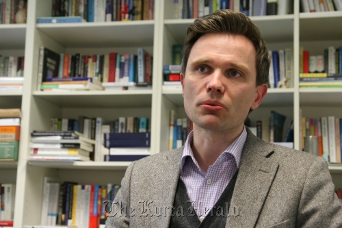 Hannes Mosler, research fellow in Korean studies at Free University