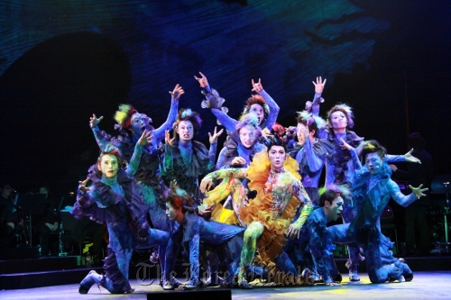 A scene from the musical “Turandot” at the “Daegu International Musical Festival.”  DIMF