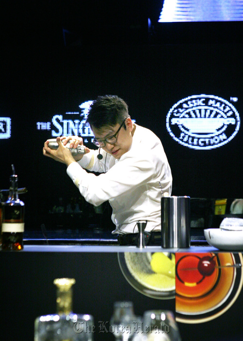 Mickey Lee of W Hotel’s Woobar.           Diageo Korea
