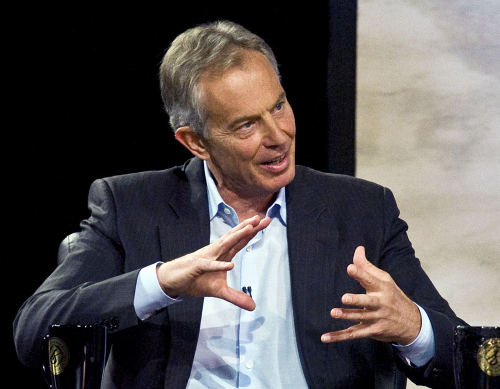 Tony Blair (MCT)토니 블레어(Anthony Charles Lynton Blair) 코슬라벤처스 수석고문/Ex-British PM criticized for charging party guests