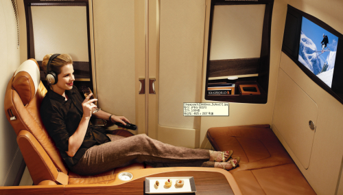 A Singapore Airlines suite (Singapore Airlines)
