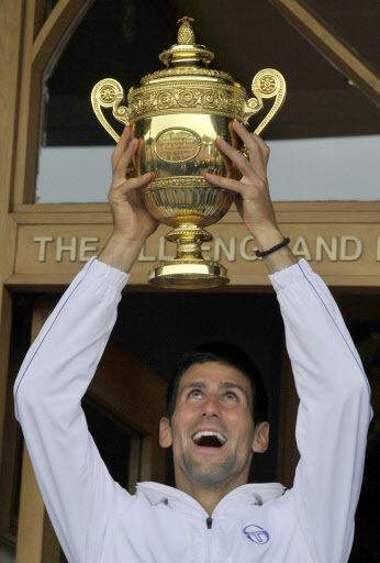 노박 조코비치 (Novak Djokovic) 테니스선수 (세르비아) / _20110704073544_YON_63354 / *테니스/조코비치 세계랭킹 1위로 등극...윔블던 첫 우승