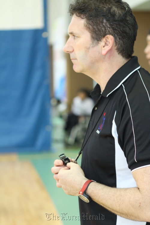 Korean wheelchair basketball team coach Mark Walker
Oh Kyu-wook/The Korea Herald