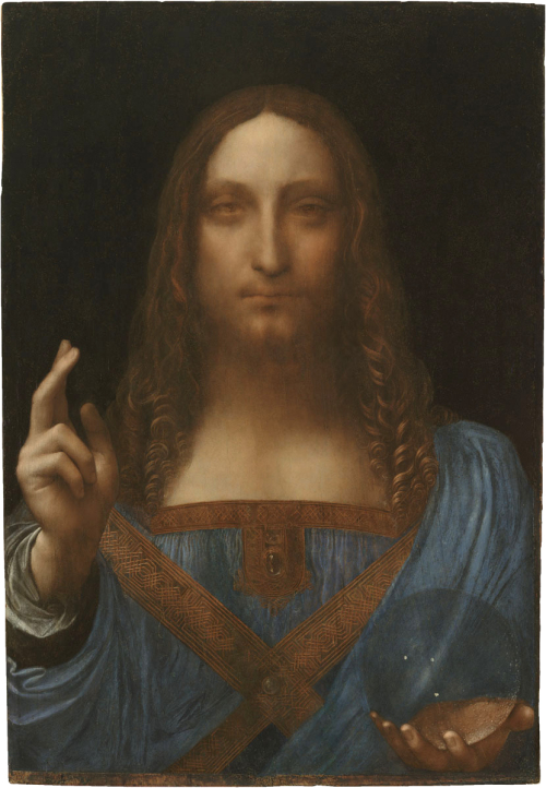 <YONHAP PHOTO-0478> This undated handout photo provided by Robert Simon, shows a painting recently authenticated as the work of Leonardo da Vinci. "Salvator Mundi," dating to around 1500, will be on display at the National Gallery in the fall as part of a larger exhibition on the Renaissance artist, the London museum said Monday, July 11, 2011. It depicts a half-length figure of Christ with one hand raised in blessing and the other holding an orb. (AP Photo/Robert Simon)/2011-07-12 05:34:51/ <저작권자 ⓒ 1980-2011 ㈜연합뉴스. 무단 전재 재배포 금지.>
This undated handout photo provided by Robert Simon, shows a painting recently authenticated as the work of Leonardo da Vinci.  AP-Yonhap News