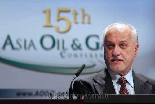 Iraqi oil minister Hussain al-Shahristani. Bloomberg