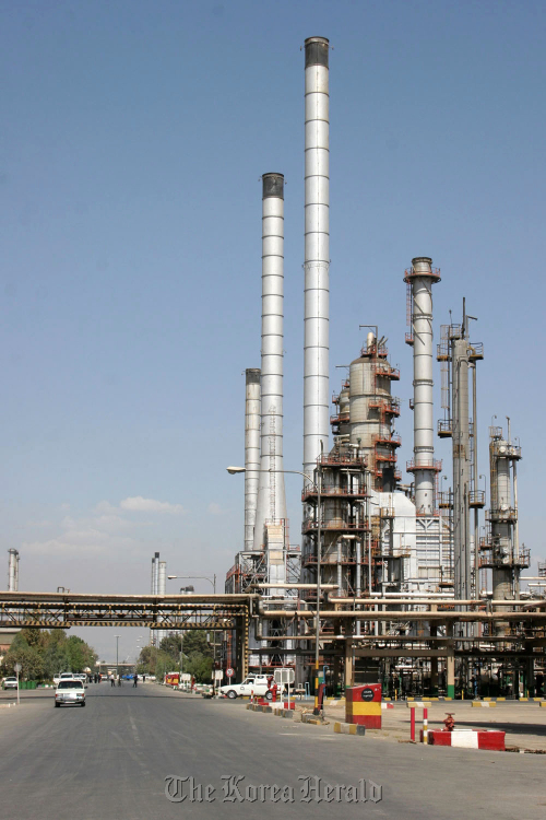 Tehran’s main oil refinery south of Tehran, Iran  Bloomberg