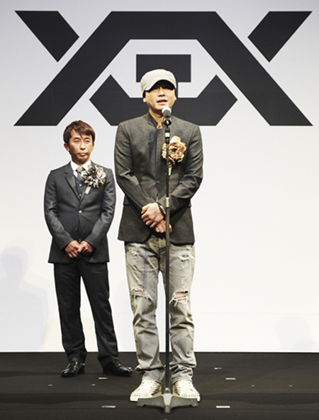 Matsuura Masato), 에이벡스 (사장)(일본)/ 한ㆍ일 초대형 스타 프로젝트 YGEX 출범..400여 일본 언론 취재 경쟁