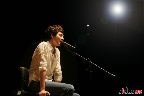 조인성, 영화배우,탤런트/조인성, 제대 후 첫 팬미팅