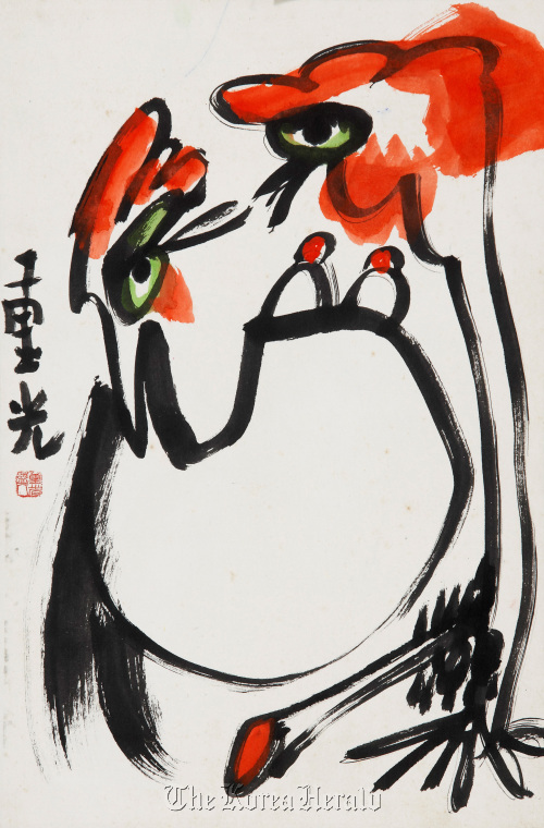 “A Hen and a Rooster” by Jung Kwang. SAC\r\n“A Hen and a Rooster” by Jung Kwang. SAC\r\n“A Hen and a Rooster” by Jung Kwang. SAC