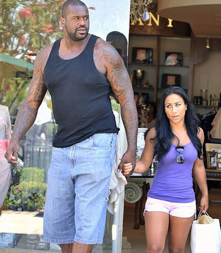 샤킬 오닐(Shaquille O'neal), 스포츠해설가, 전 농구선수(미국)/‘공룡’ 샤킬오닐, ‘땅콩’ 여친에 애정표현 ‘화제’
