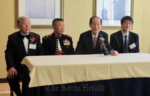 From left: Hong Myung-ki, Daniel Yoo, Lee Man-seop and Philip Kim.      Yonhap News\r\nFrom left: Hong Myung-ki, Daniel Yoo, Lee Man-seop and Philip Kim   Yonhap News