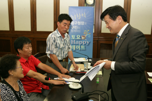 최창식(우/서울중구청장)