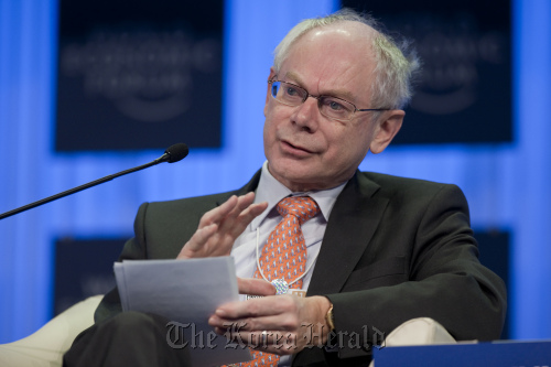Herman Van Rompuy, president of the European Council   \r\n Bloomberg\r\n헤르만 판 롬파위(벨기에 EU상임의장)