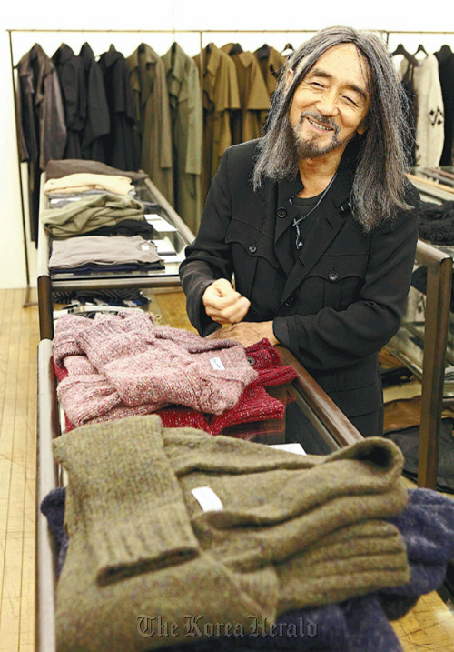 Fashion designer Yohji Yamamoto poses for a recent portrait with his line of clothes.     Yomiuri Shimbun/MCT\r\nFashion designer Yohji Yamamoto poses for a recent portrait with his line of clothes.     Yomiuri Shimbun/MCT\r\nFashion designer Yohji Yamamoto poses for a recent portrait with his line of clothes.     Yomiuri Shimbun/MCT\r\nFashion designer Yohji Yamamoto poses for a recent portrait with his line of clothes.     Yomiuri Shimbun/MCT\r\nFashion designer Yohji Yamamoto poses for a recent portrait with his line of clothes.     Yomiuri Shimbun/MCT