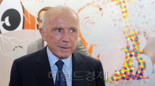 프랑소와 앙리 피노(Francois Henri Pinault 프랑스 피노 프랭탕 르두트 최고경영자)
