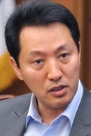 소상공인 위해 통큰 결정했던 오세훈 전시장