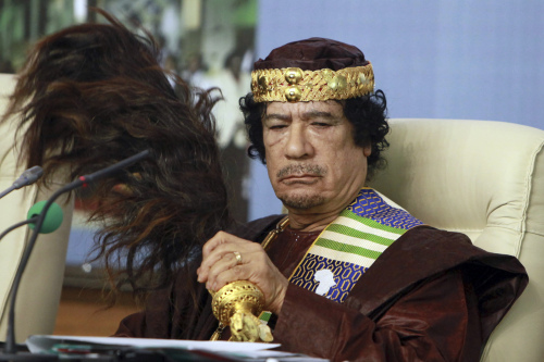 무아마르 카다피(Muammar Gaddafi 리비아 최고지도자)
