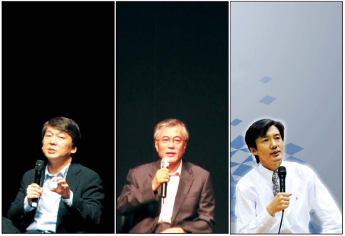 정치권 태풍의 주역 ‘PK 3인방’ 문재인·안철수·조국 행보는?