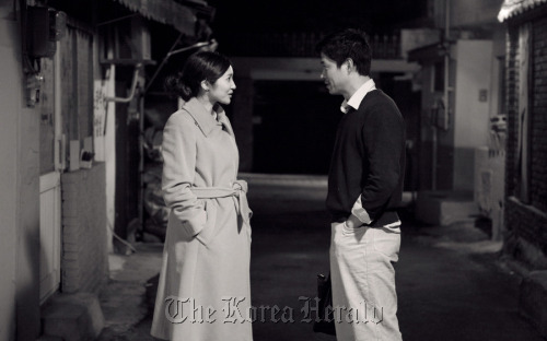 A scene from director Hong Sang-soo’s “The Day He Arrives”  Finecut