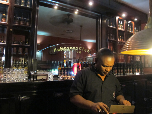 The liquor commonly associated with Cuba is highlighted at the Cuban Rum Museum in Havana. (MCT)