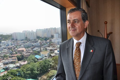Mexican Secretary of the Environment and Natural Resources\r\nJuan Rafael Elvira Quesada (Yoav Cerralbo/The Korea Herald)