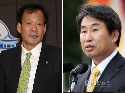 Kim Du-woo, Shin Jae-min (Yonhap News)