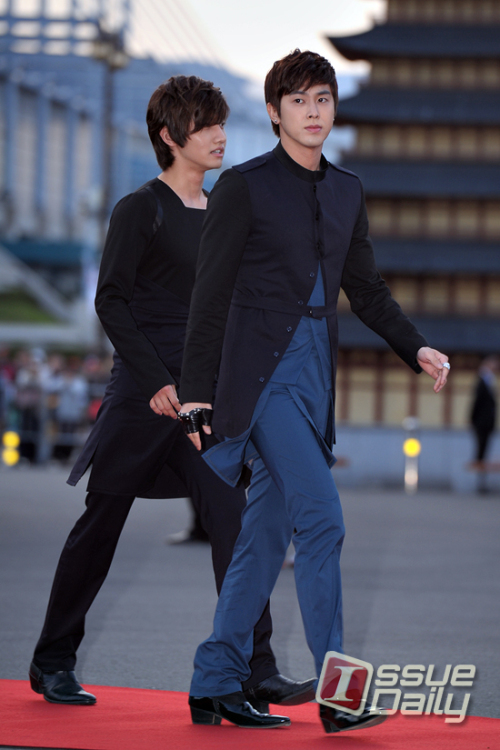 동방신기 (東方神起) 가수 / SJW_4384 / <포토뉴스> 레드카펫 밟는 동방신기, 우월한 외모!