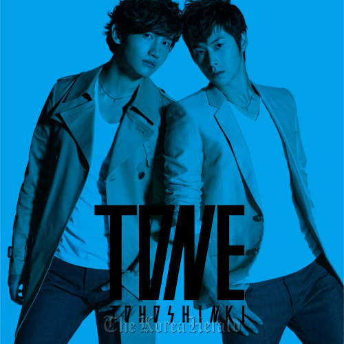 Album cover of TVXQ’s “Tone.”S.M. Entertainment