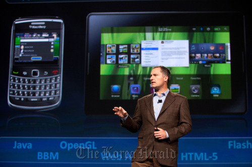 David Yach, chief technology officer of Research In Motion Ltd.  Bloomberg