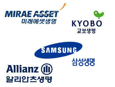 미래에셋생명,교보생명,삼성생명,알리안츠생명