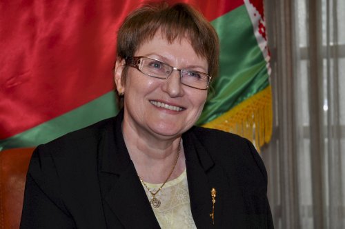 Belarus Ambassador Natallia I. Zhylevich (Yoav Cerralbo/The Korea Herald)