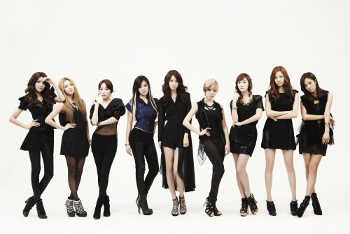 소녀시대, 여성 그룹가수