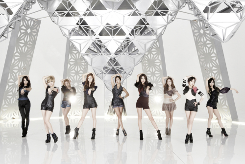 소녀시대, 여성 그룹가수
