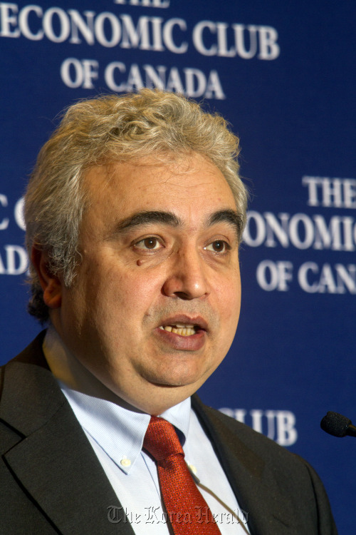 Fatih Birol, chief economist of the International Energy Agency  Bloomberg