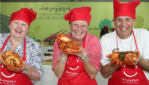 김치, 세계김치문화축제 / /헤경만배포<포토뉴스>“김치 아주 좋아해요”