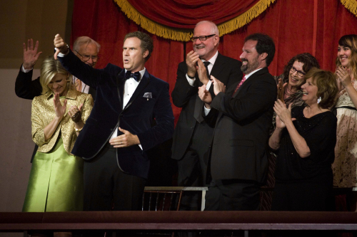 <YONHAP PHOTO-0770> Actor Will Ferrell, who is receiving the nation's top humor prize, gives a comedic thumbs down to the audience at the Kennedy Center for the Performing Arts Sunday, Oct. 23, 2011, in Washington. (AP Photo/Kevin Wolf)/2011-10-24 09:39:14/ <저작권자 ⓒ 1980-2011 ㈜연합뉴스. 무단 전재 재배포 금지.>
Will Ferrell gives a comedic thumbs down to the audience at the Kennedy Center for the Performing Arts Sunday in Washington. AP-Yonhap News