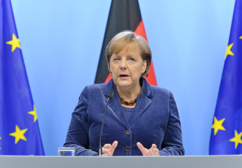 German Chancellor Angela Merkel (Bloomberg)