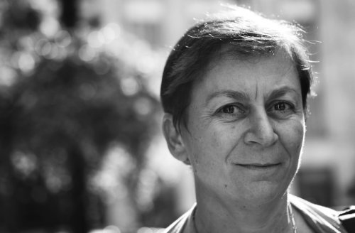 Author Anne Enright poses for portrait after an interview at the Sutton Place Hotel in Chicago, Oct. 7. (Chicago Tribune/MCT)