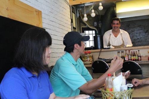 Chili King owner and chef Kevin Cyr believes Koreans come to Itaewon for the authenticity of its many foreign restaurants.       Yonhap News