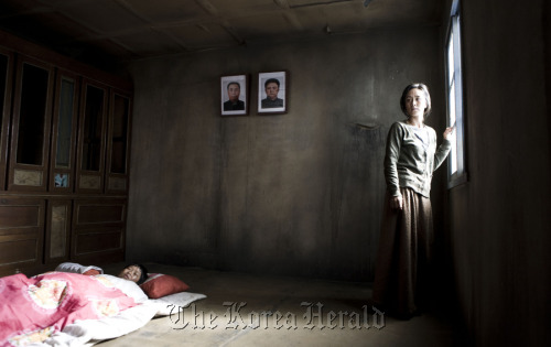 A scene from director Kim Gyoo-min’s “Winter Butterfly,” which is being screened at the first North Korean Human Rights Film Festival this year.  Smilecine