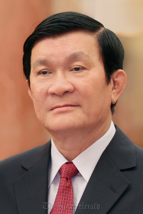 Vietnamese President Truong Tan Sang