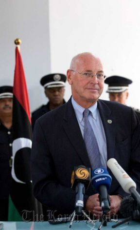 Ian Martin, special adviser for the United Nations in Libya  AP-Yonhap News