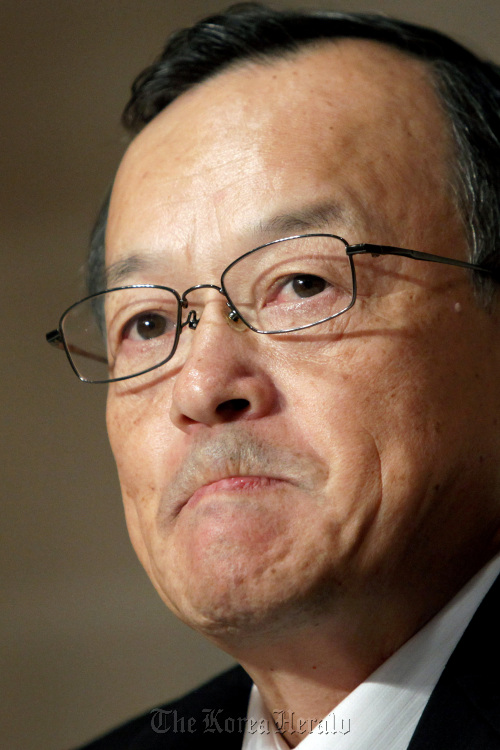 Olympus Corp. President Shuichi Takayama.  Bloomberg