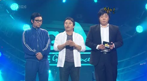 좌- 노우진 개그맨\r\n가운데- 김병만 개그맨\r\n우- 류담 개그맨