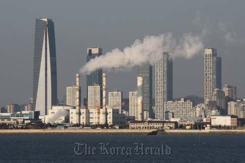A combined heat and power plant belonging to Incheon Total Energy Co. in the Songdo International Business District of Incheon.       Bloomberg