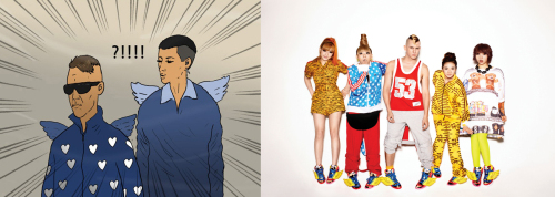 투애니원 (2NE1) 가수 멤버 박봄(메인보컬), 박산다라(보컬), 공민지(보컬, 랩), 씨엘(리더, 보컬, 랩)
