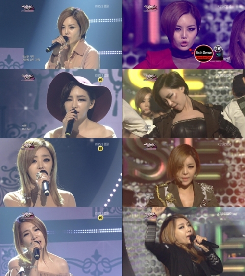 브라운 아이드 걸스 (Brown Eyed Girls) 가수 멤버 제아(리더, 리드보컬), 나르샤(보컬), 미료(래퍼), 가인(보컬)