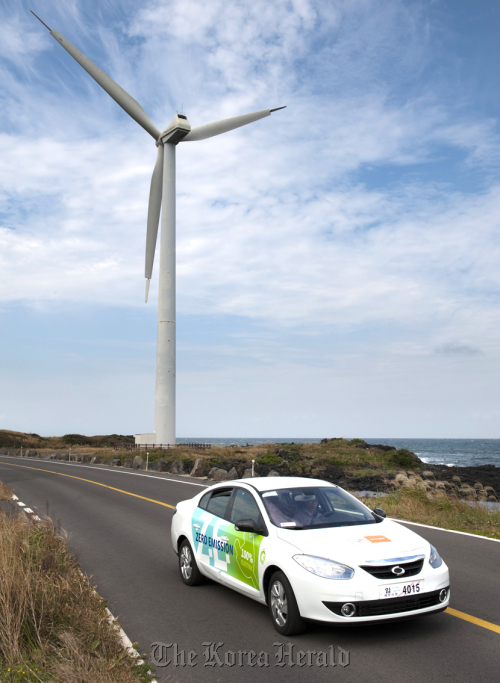 The all-electric SM3 Z.E. Renault Samsung Motors currently imports from the parent group’s Turkey plant.   Renault Samsung Motors