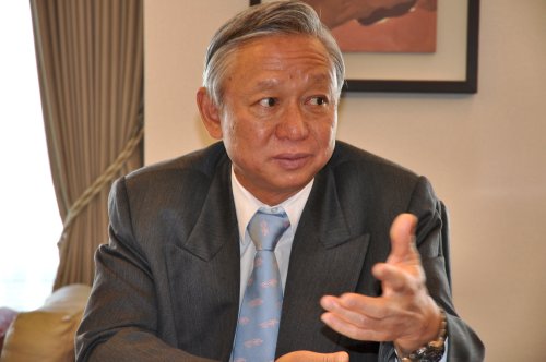 Hong Kong Security Secretary Ambrose Lee (Yoav Cerralbo/The Korea Herald)