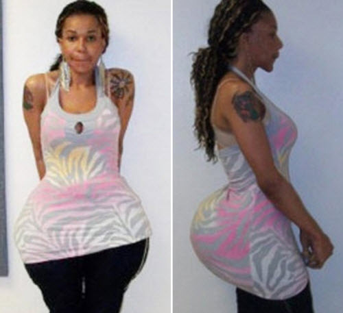 Transgendered woman Oneal Ron Morris (pictured) is accused of administering the potentially lethal injections to at least one victim. (From Daily Mail)